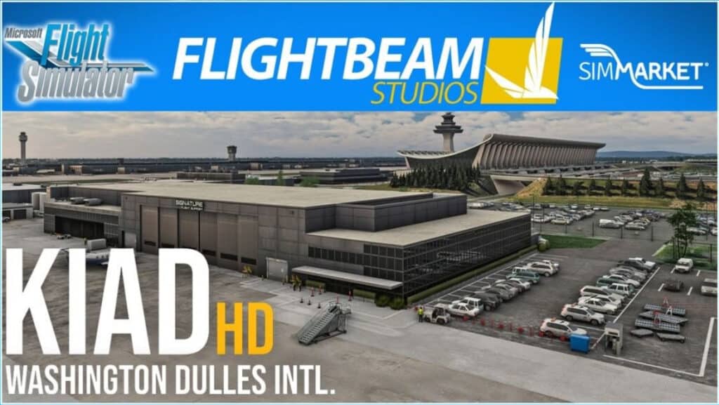 FlightBeam Studios - KIAD HD Washington Dulles MSFS