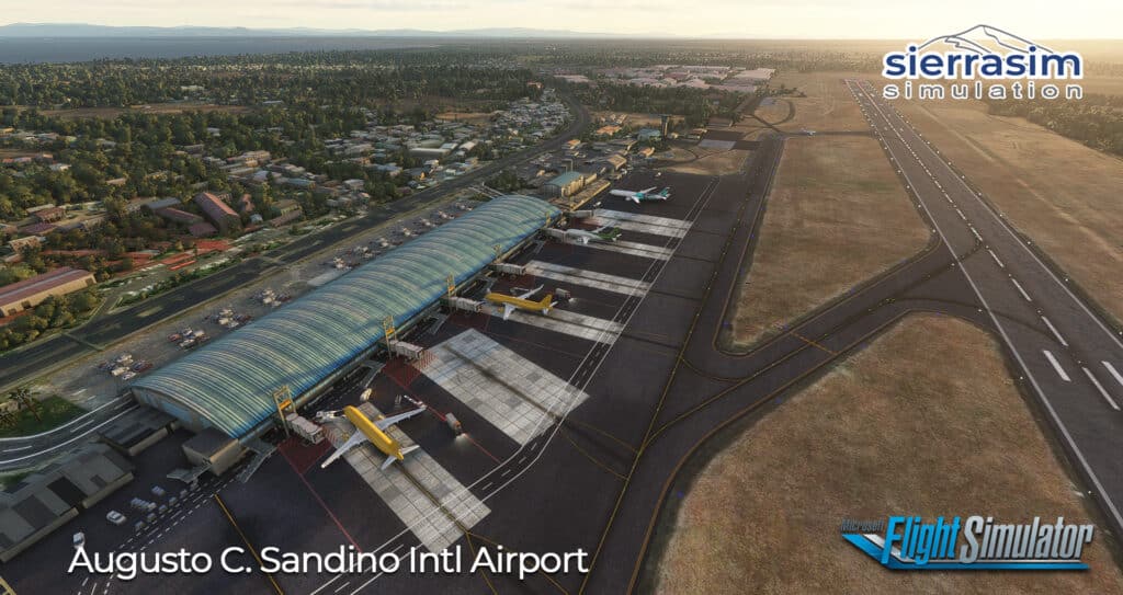 Sierrasim Simulation - MNMG Augusto C. Sandino Managua Intl MSFS