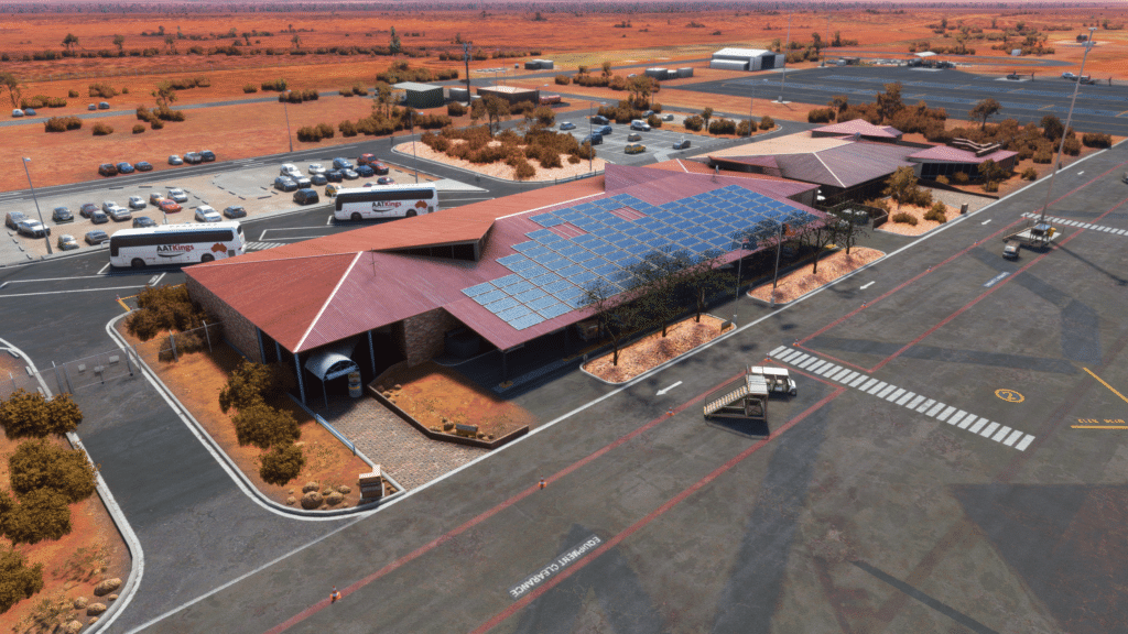 AUscene - Ayers Rock Uluru YAYE Airport in MSFS