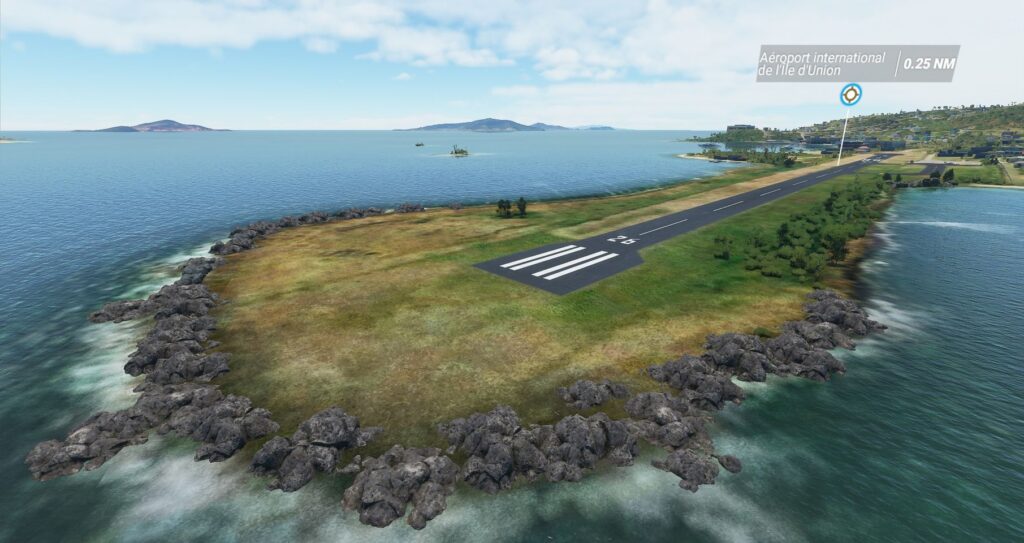Free Scenery Design - Union Island Airport MSFS Preview