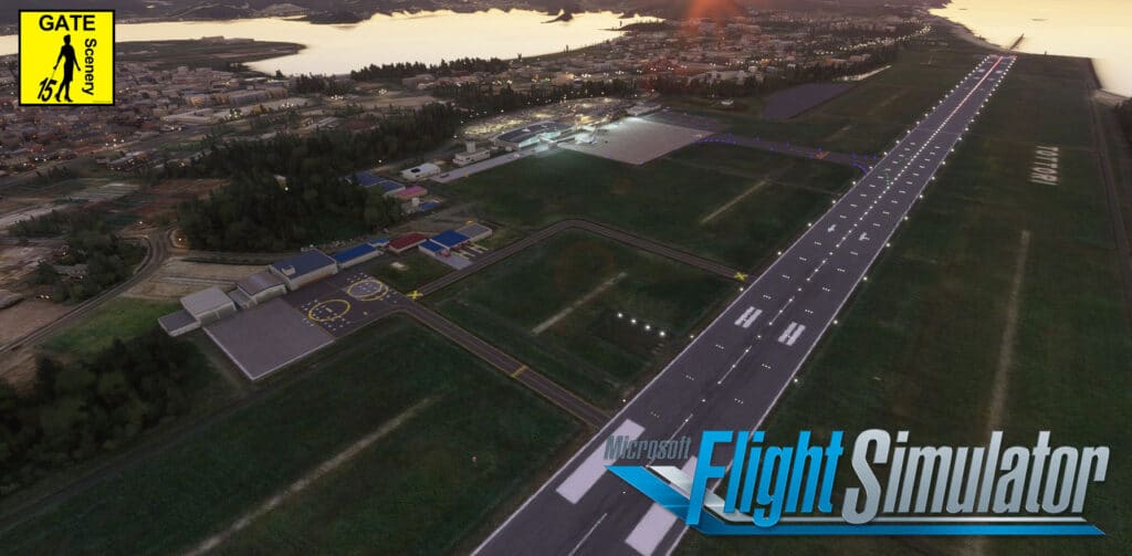 Gate15Scenery - Tottori Sakyu Conan RJOR Japan MSFS