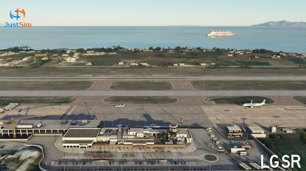 JustSim - Santorini Airport MSFS