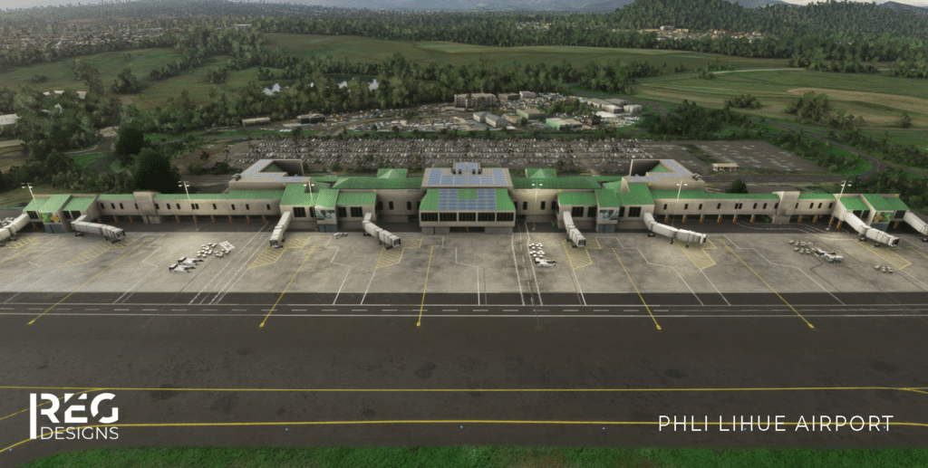 REGdesigns - PHLI Lihue Airport MSFS Hawaii