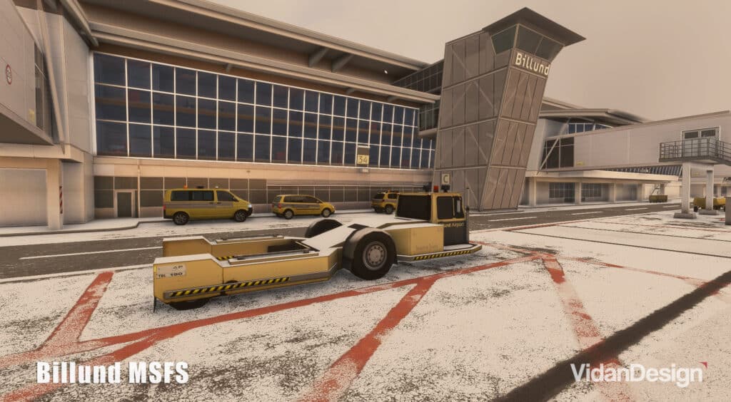 Vidan Design - Billund MSFS Under The Snow
