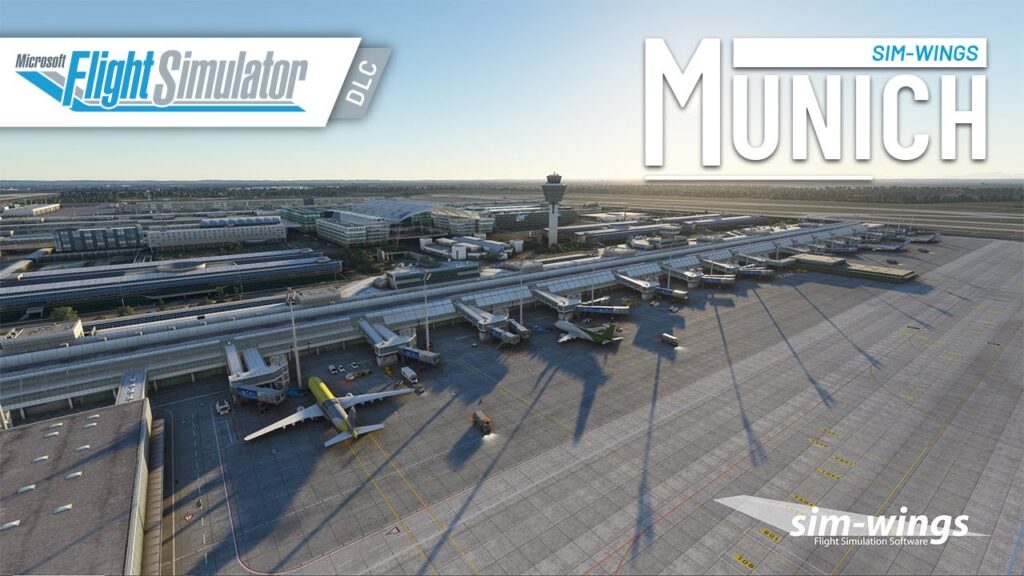 Aerosoft Sim-Wings - Munich MSFS Official Trailer