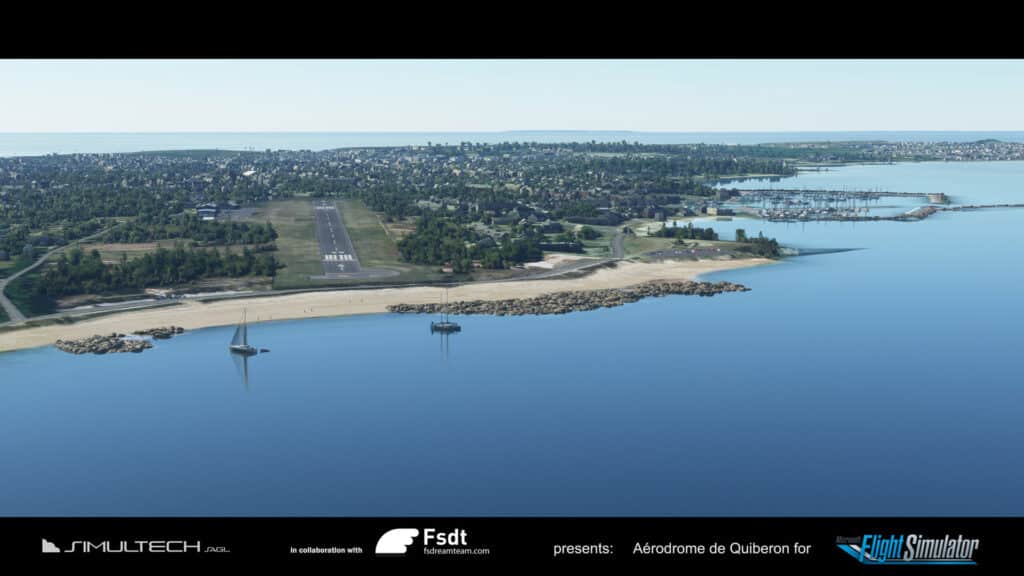 FSdreamteam - LFEQ Quiberon Airport for MSFS