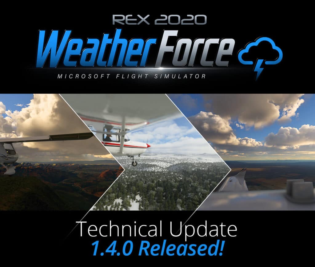 REX - Weather Force 2020 MSFS Technical Update 1.4