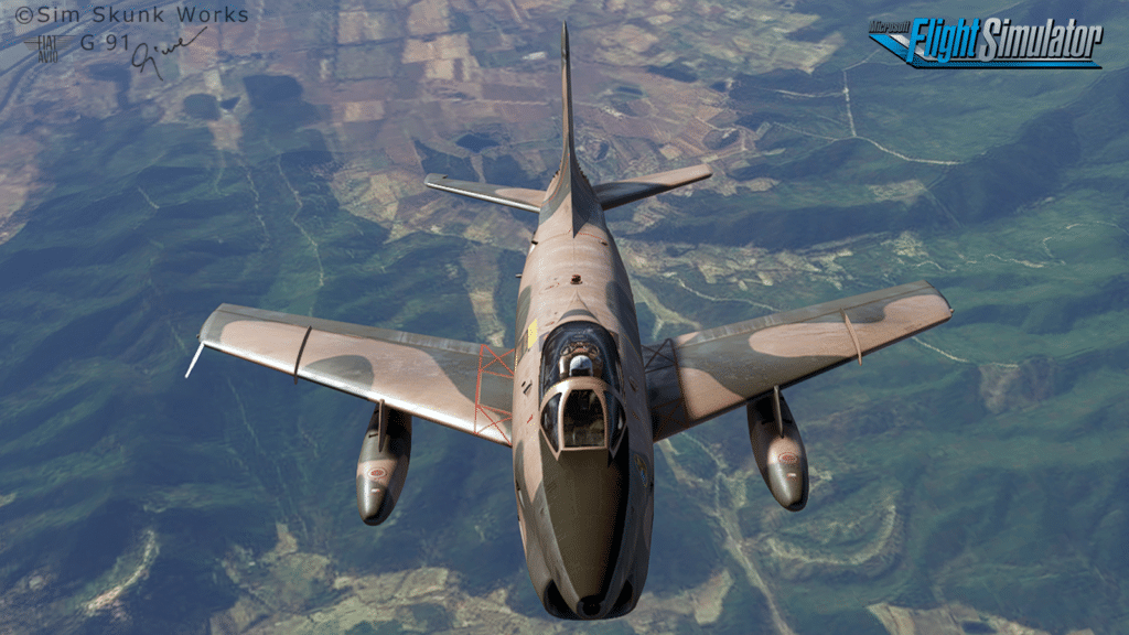 Sim Skunk Works - Fiat-Aeritalia G-91 for MSFS