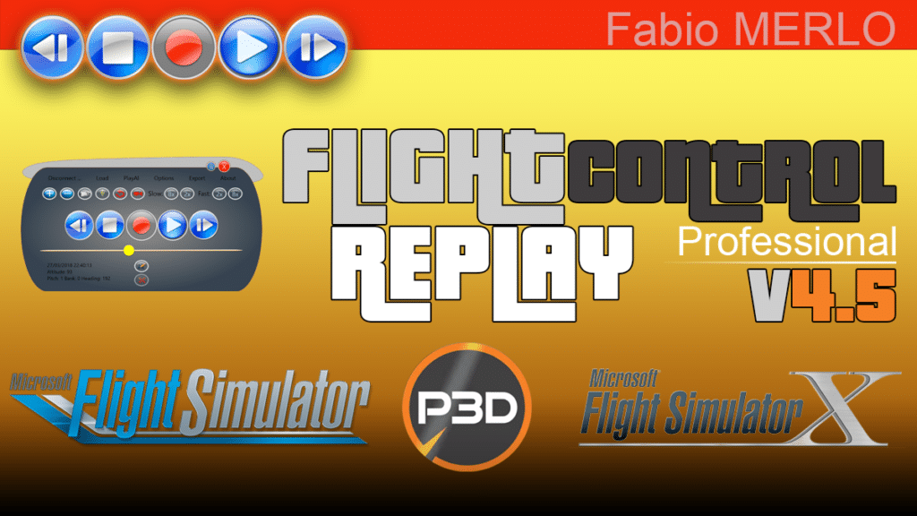 FlightControlReplay Professional v4.5 - March Update Available
