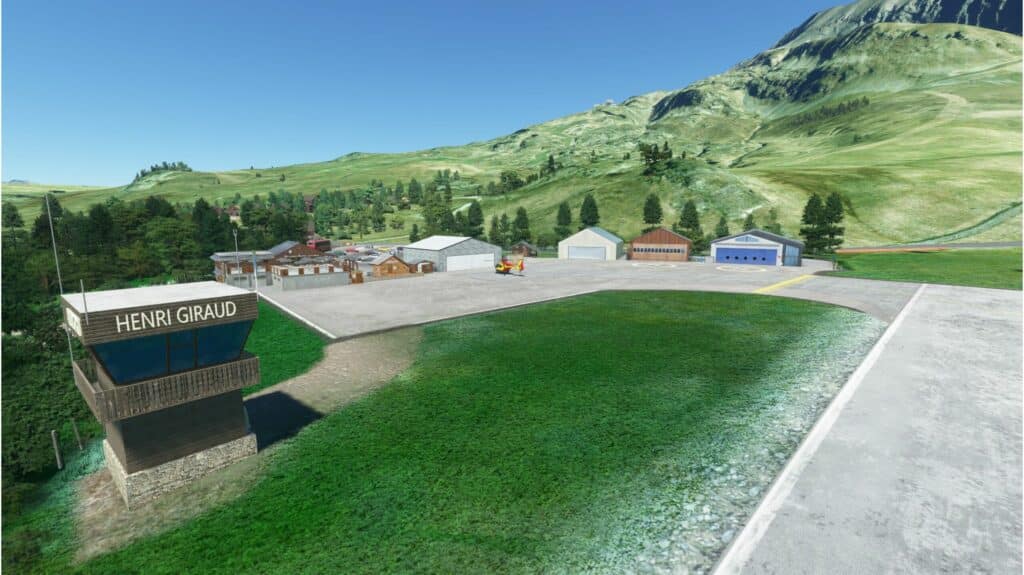 Bank Angle Studio - Alpe d'Huez Altiport LFHU MSFS