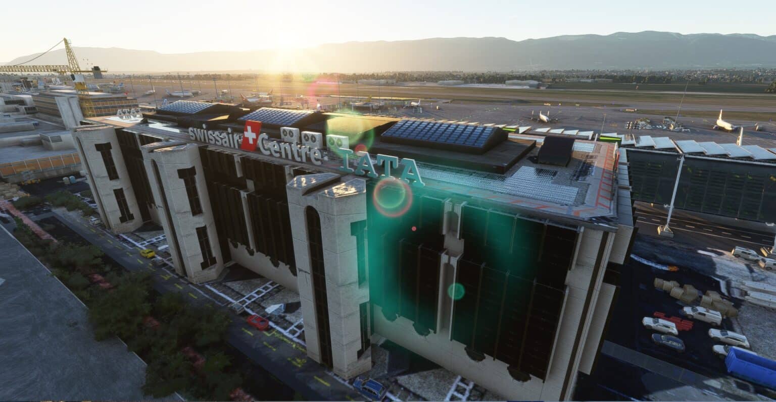 RedWing Sim Geneva Airport LSGG MSFS simFlight
