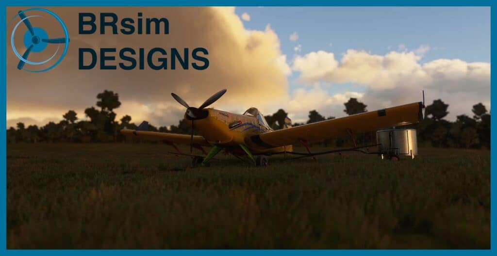 BRsimDesigns - EMB200 Ipanema Crop Duster MSFS