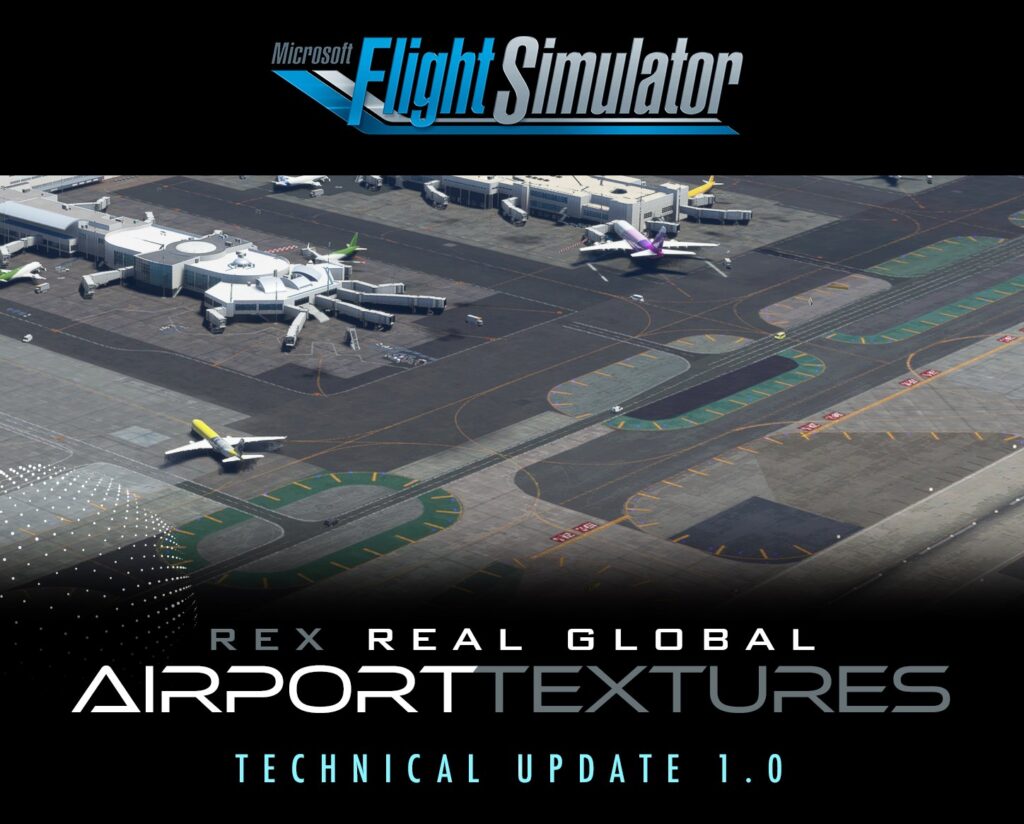 REX - MSFS Updates for Weather Force and Airport Textures