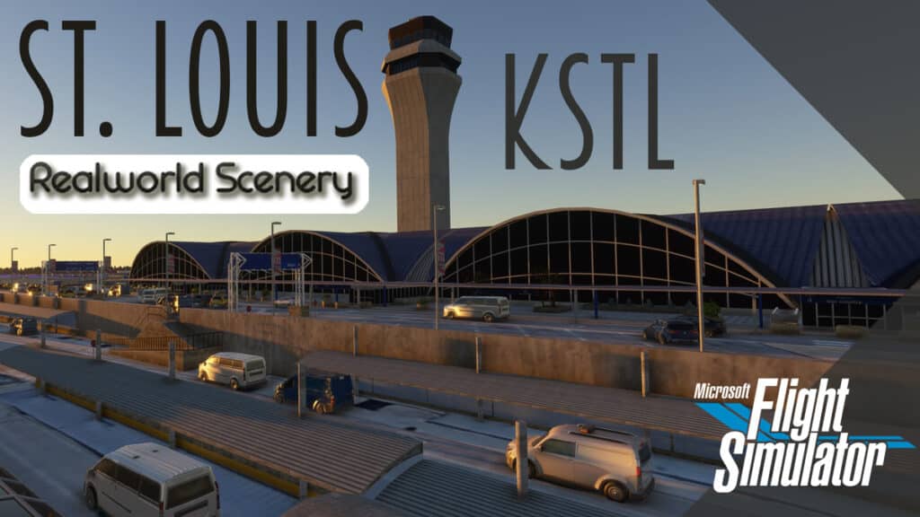 RealWorldScenery - KSTL St. Louis Lambert International MSFS