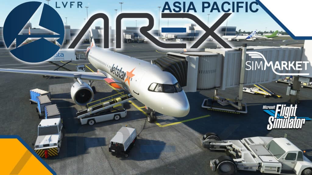 LatinVFR AREX Asia Pacific MSFS Available