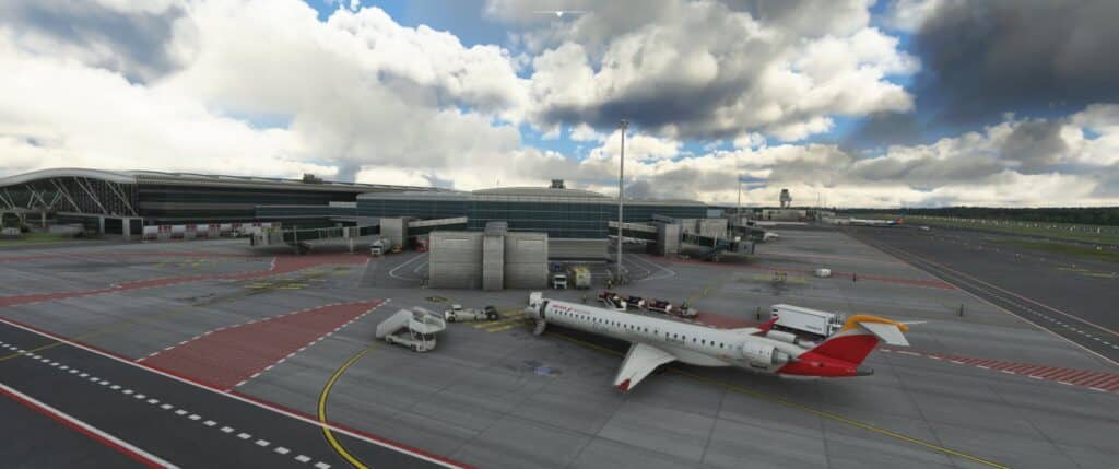 TDM Scenery Design - LEST Santiago MSFS Preview