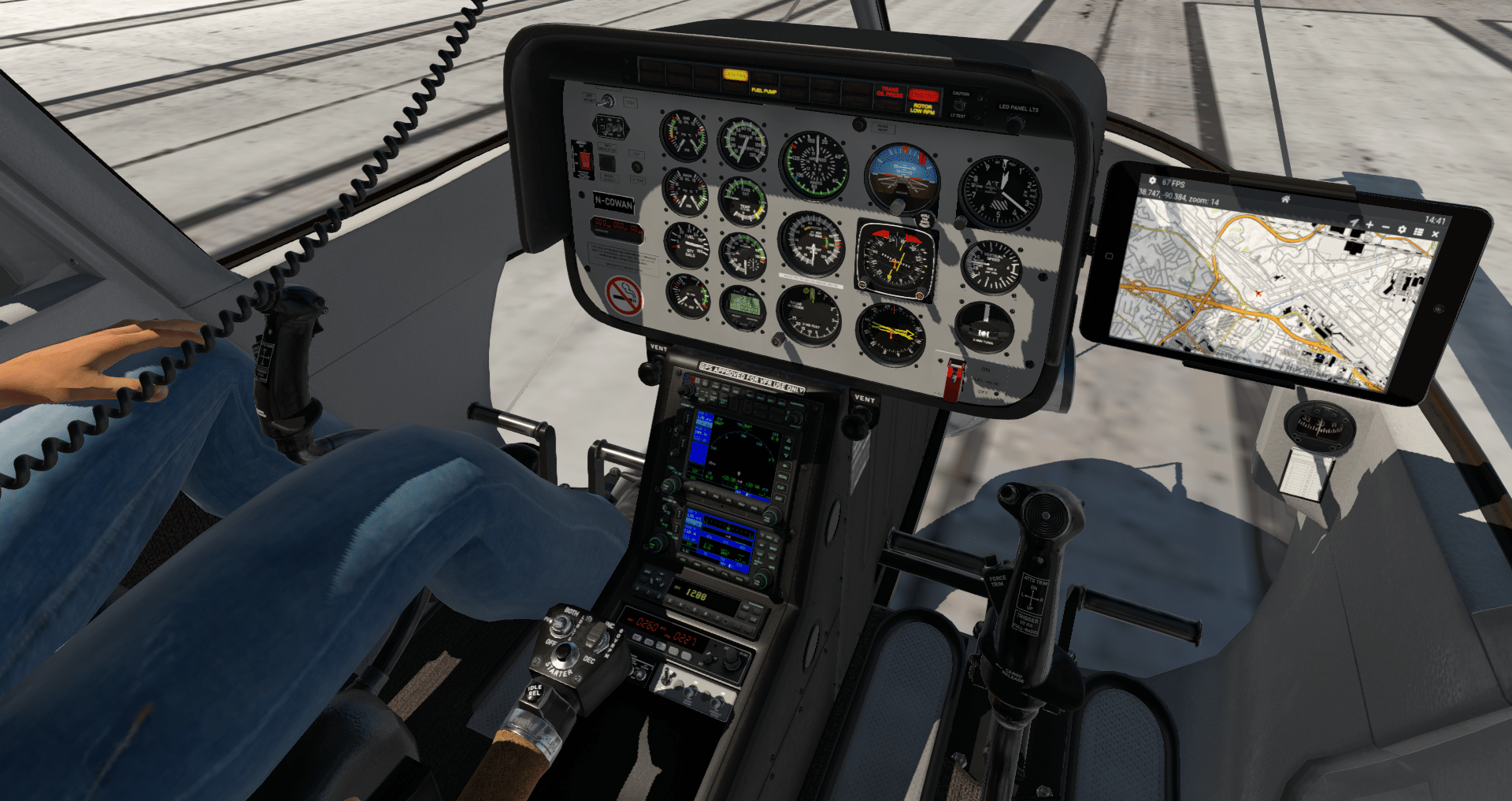 206B3 for MSFS – , CowanSimulation.com – Flight