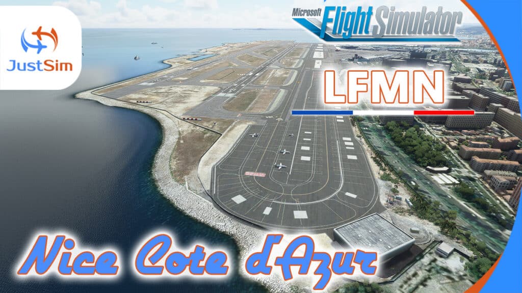 JustSim - Nice Côte d'Azur Airport MSFS Update v1.3