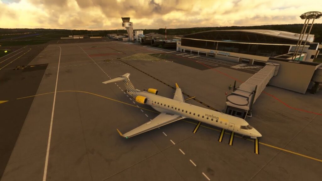 LN Design - Pau-Pyrénées LFBP Preview for MSFS