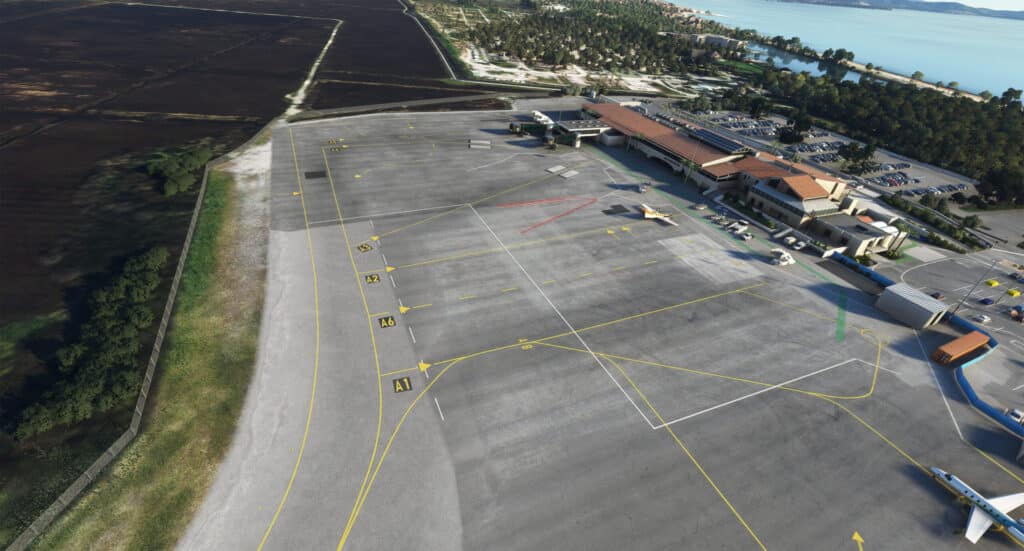 AzurPoly - LFTH Toulon Hyères MSFS is Back and Updated