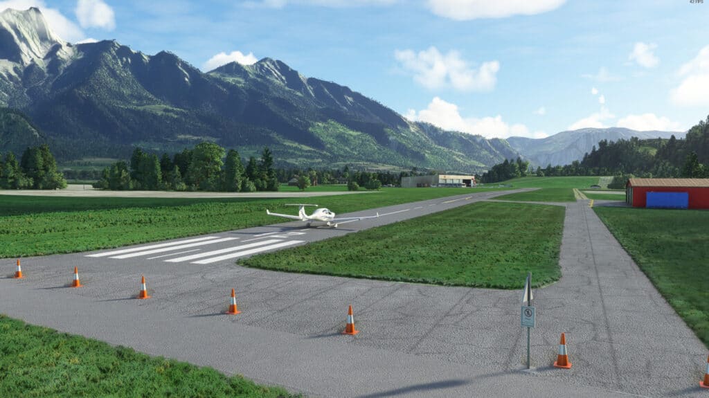 AG Sim - Bad Ragaz Airfield LSZE Switzerland MSFS