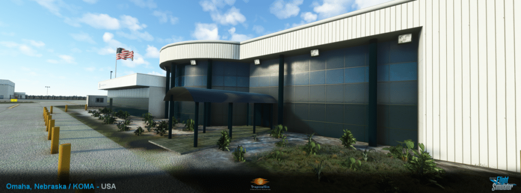 Tropicalsim - KOMA Omaha 2022 for P3D or MSFS