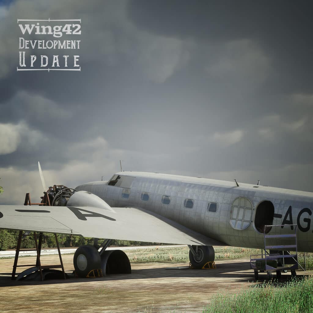 Wing42 - Boeing 247D MSFS - Radio Navigation Development