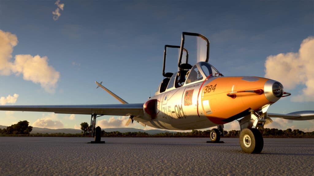 AzurPoly - Fouga Magister MSFS