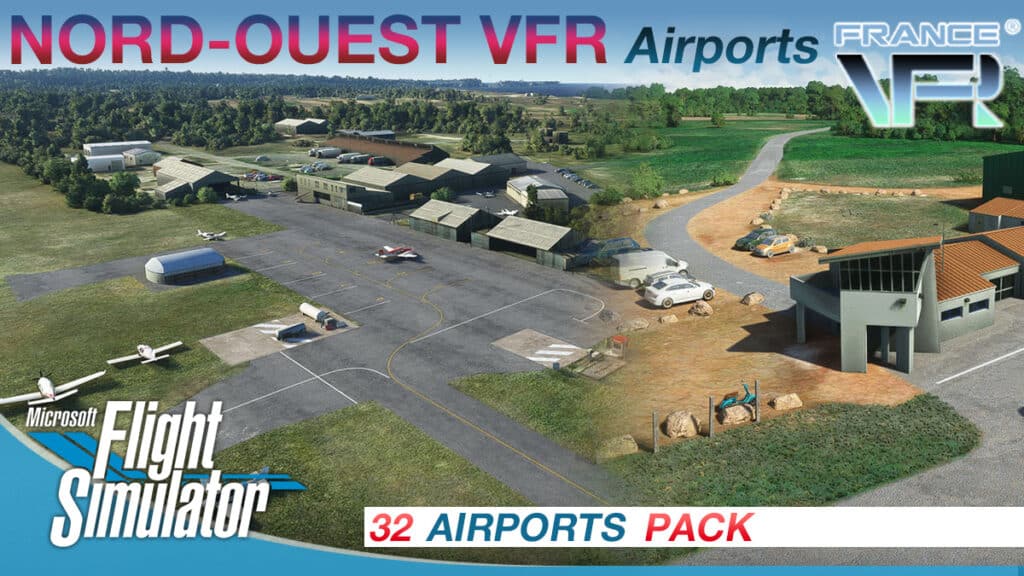 FranceVFR - Nord-Ouest VFR Airports MSFS