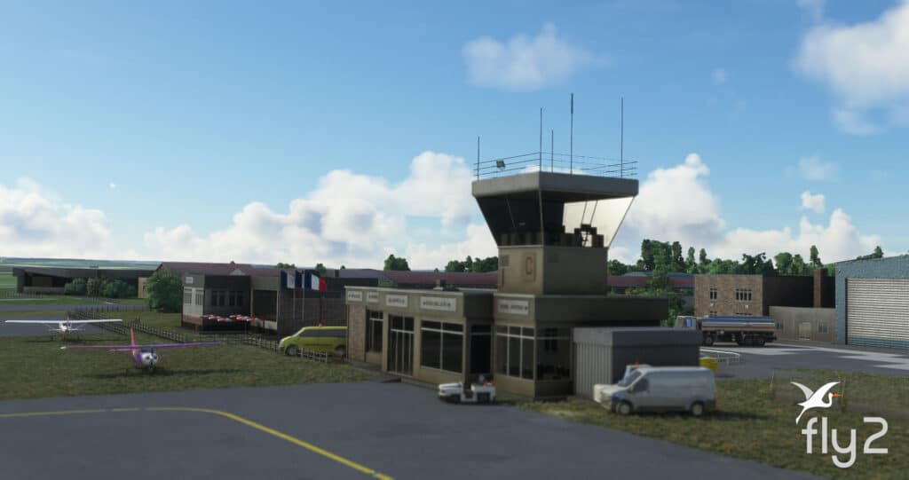 Fly 2 High - LFQA Reims Prunay Airport MSFS