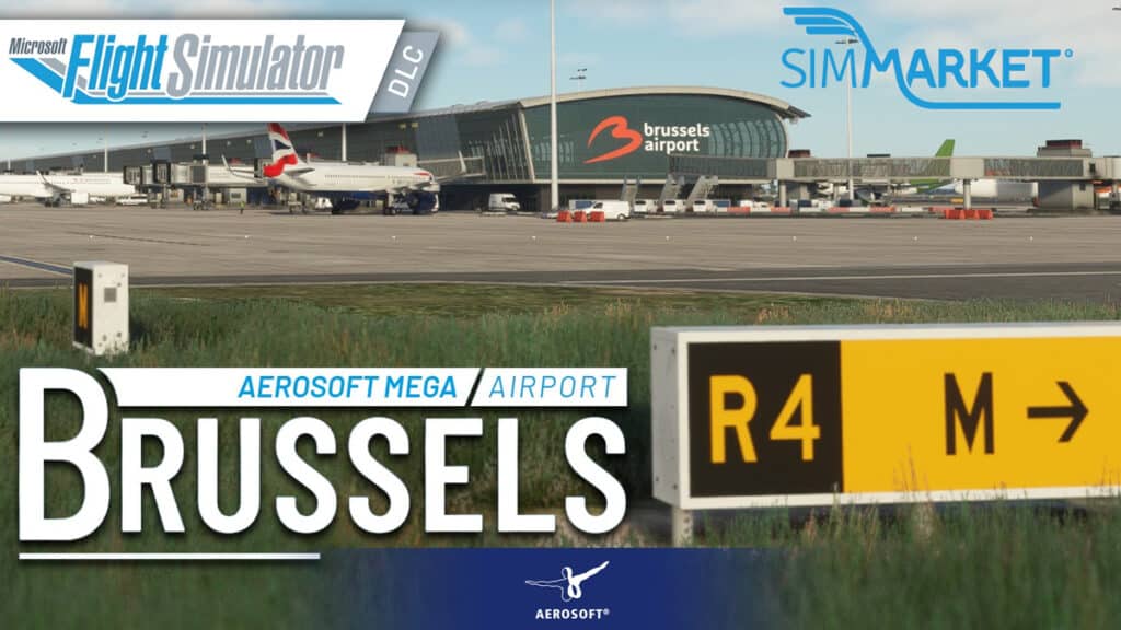 Aerosoft - Mega Airport Brussels EBBR MSFS