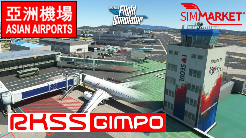 Asian Airports - RKSS Seoul Gimpo MSFS