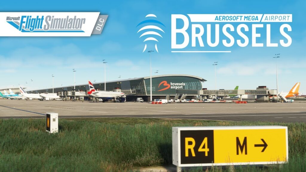 Aerosoft - EBBR Brussels MSFS Official Trailer - Release soon