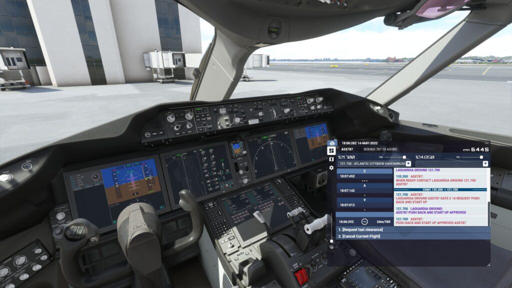 Flight 1 - FSHud Air Traffic Control MSFS Preview