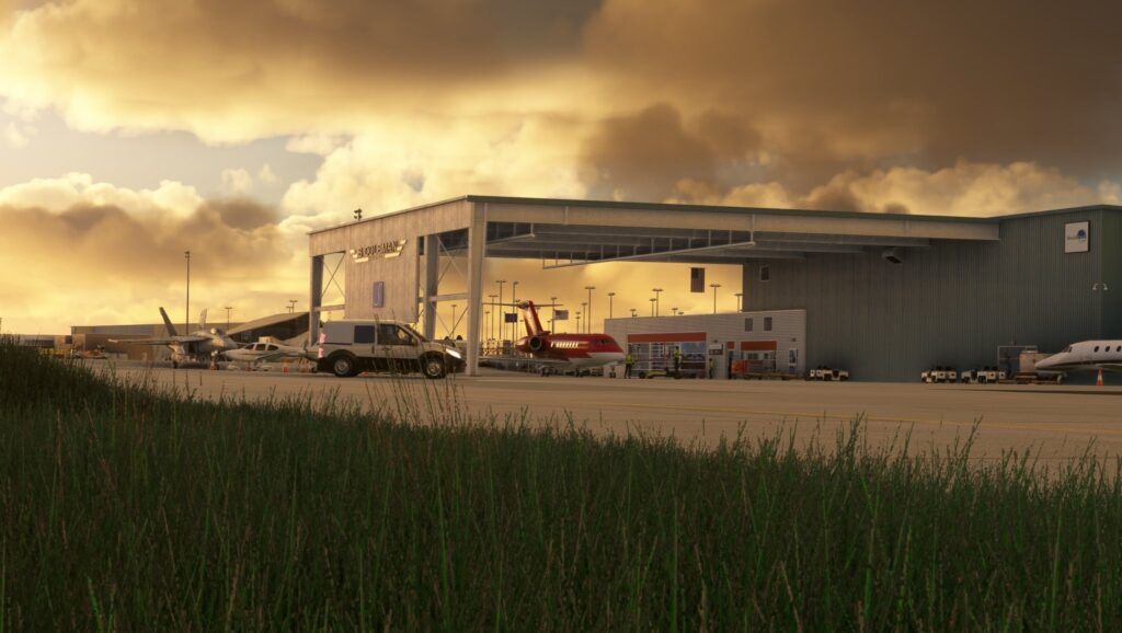 UK2000 Scenery - KGYY Gary/Chicago Airport for MSFS Due Soon