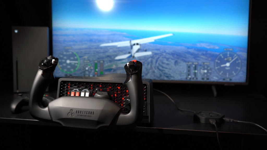 Honeycomb Aeronautical News : Alpha Flight Controls XPC, Xbox Hub and Charlie Rudder Pedestal Pre-order