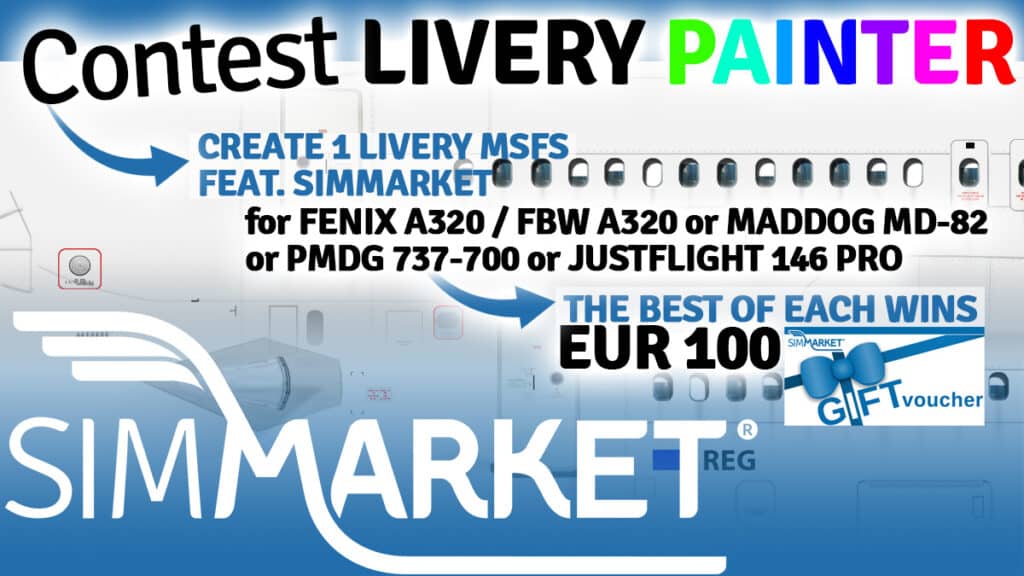 Contest Livery Painter - EUR 100 Gift Vouchers To Win