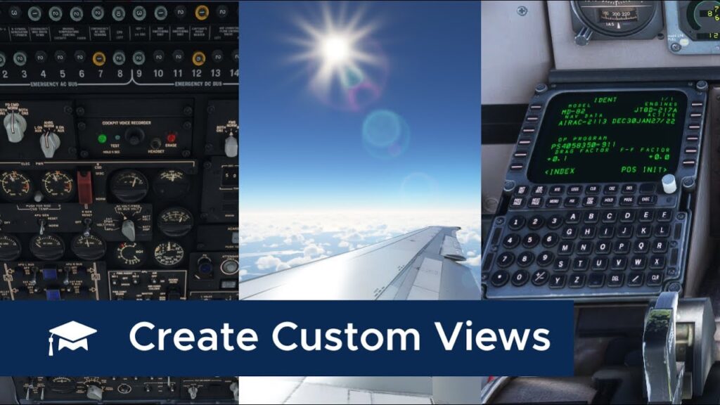 Navigraph Tutorial - How to setup Cockpit Views in Fly The Maddog MSFS ?