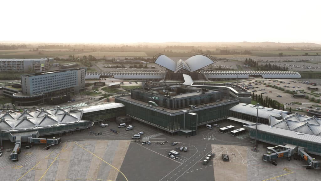 Digital Design – Lyon St Exupery MSFS More Screens