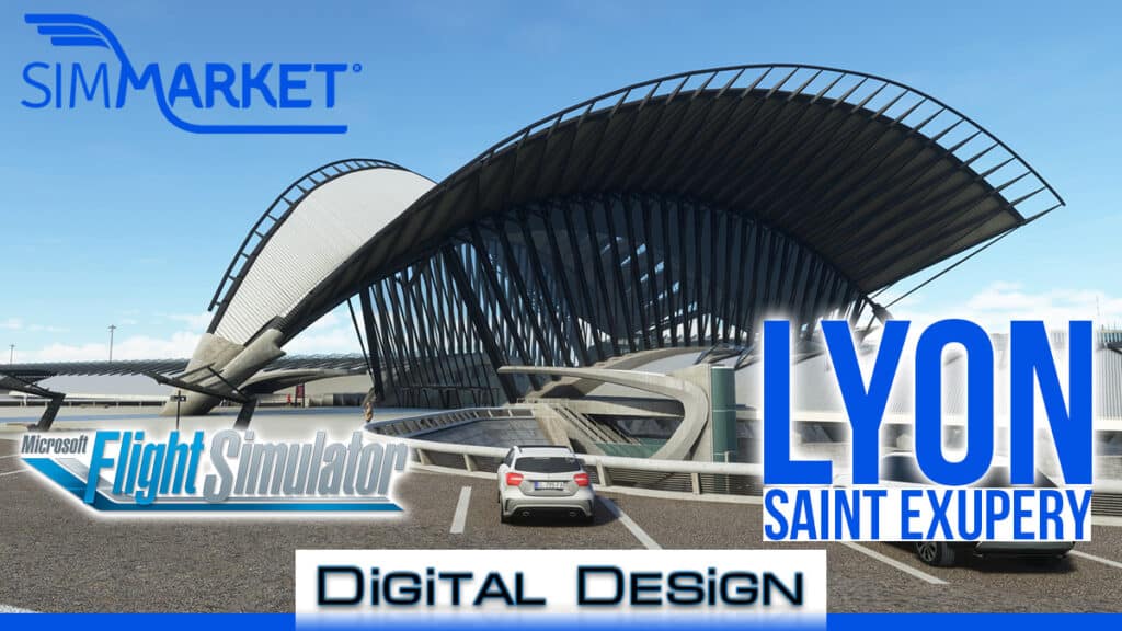 Digital Design - Lyon MSFS Released at simMarket