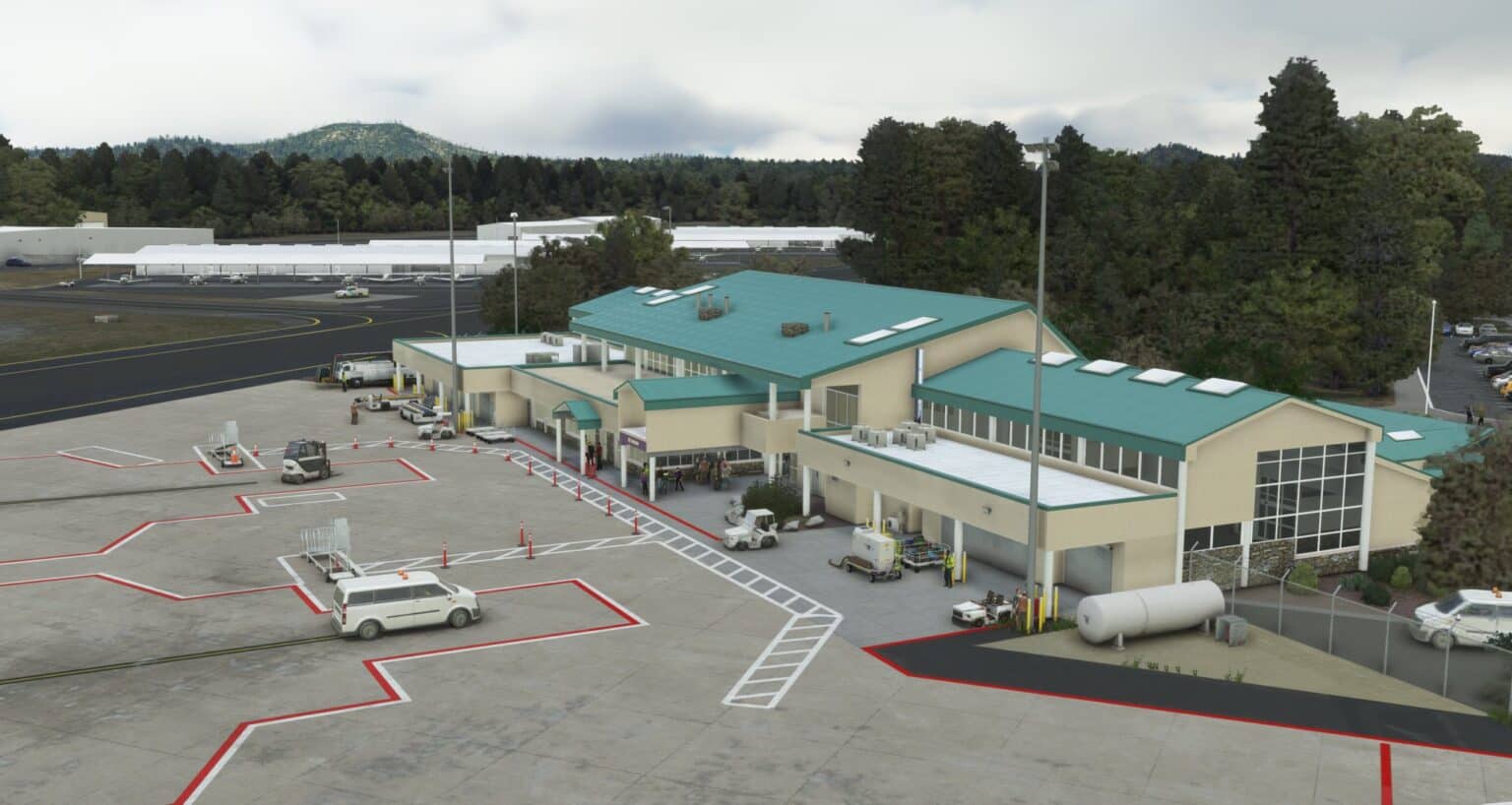 UK2000 Scenery Flagstaff Airport MSFS Arizona USA simFlight
