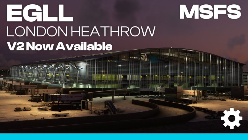 iniBuilds - iniScene London Heathrow V2 Free Update MSFS Available