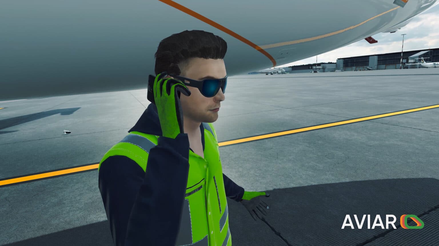 Airport Ground Handling Simulator VR Early Access simFlight