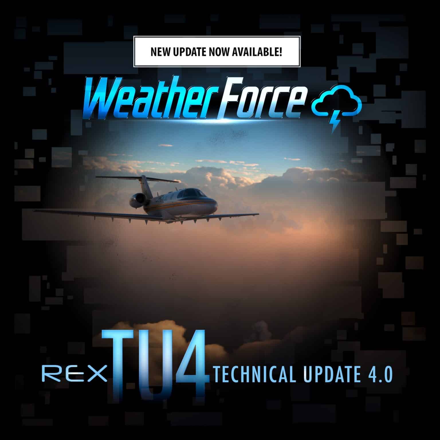 REX Weather Force Technical Update 4 simFlight