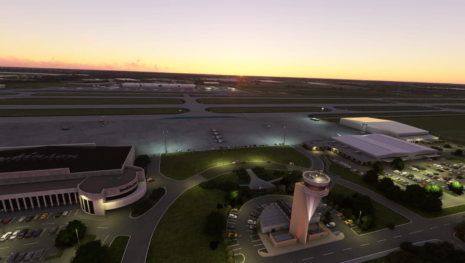 Stealthy Duck Fort Worth Alliance Amazon Air Hub MSFS simFlight