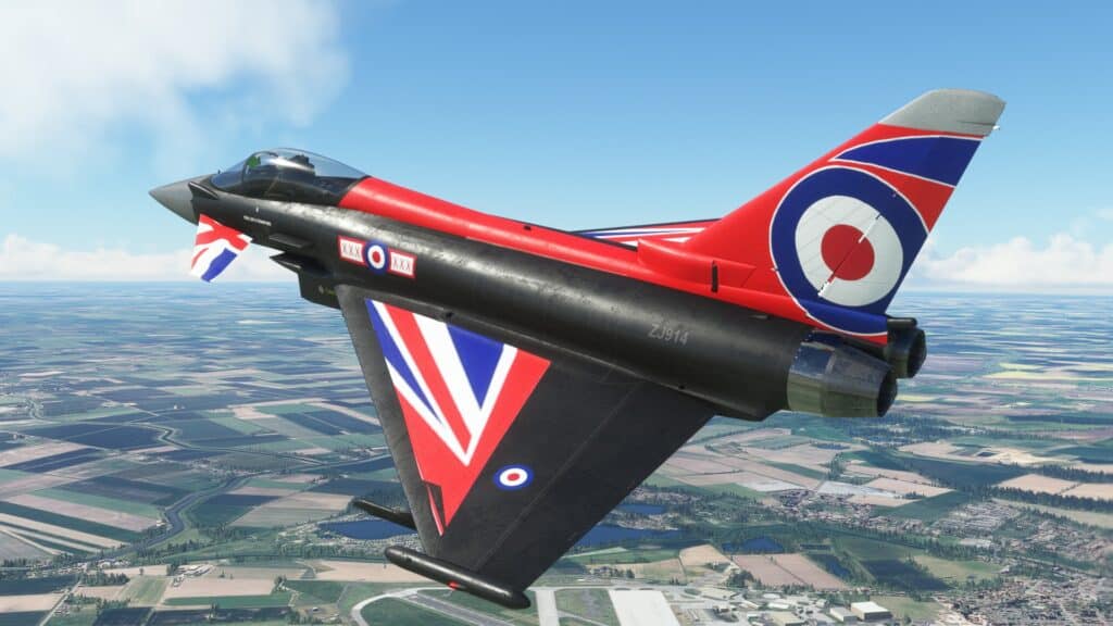 Just Flight - CJ Simulations DC Designs Eurofighter Typhoon Project MSFS