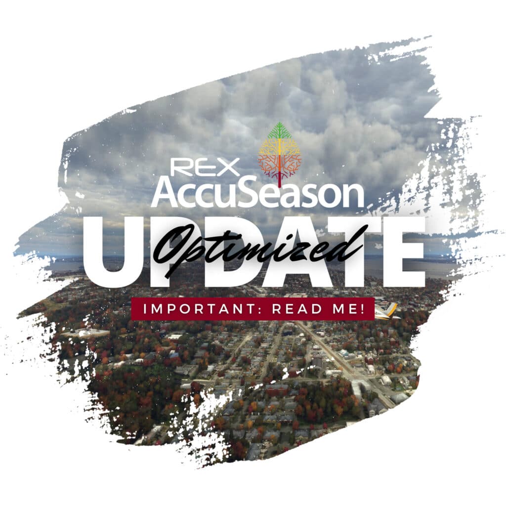 REX - AccuSeason and Real Global Airport Textures updated for MSFS Sim Update 10