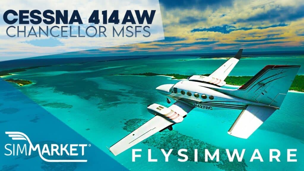 Flysimware - 4K Promo Video of Cessna 414AW Chancellor MSFS