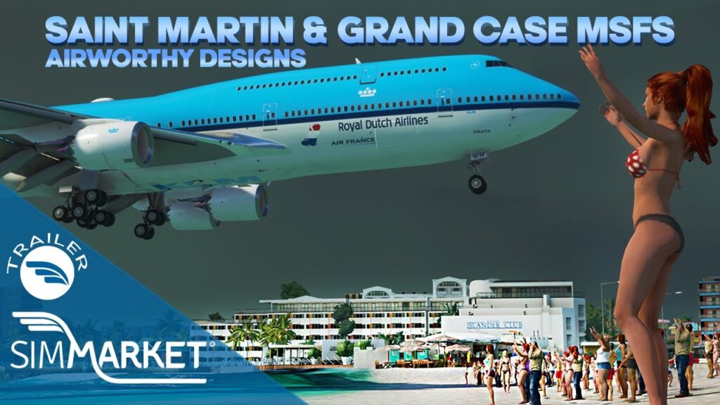 Airworthy Designs - Saint Maarten TNCM | 4K Trailer by simMarket