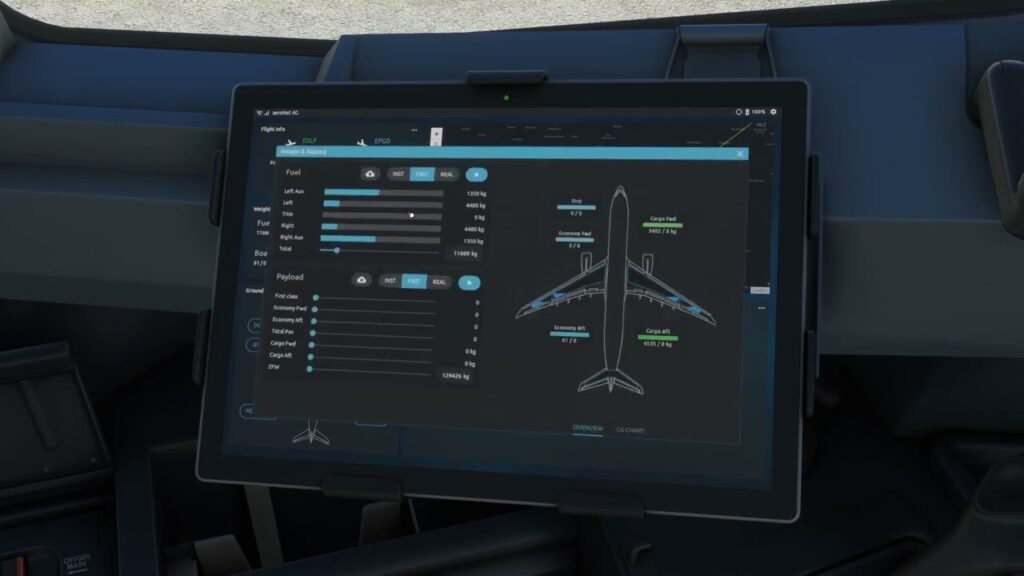 Aerosoft - [Video] A330 EFB Tablet Preview
